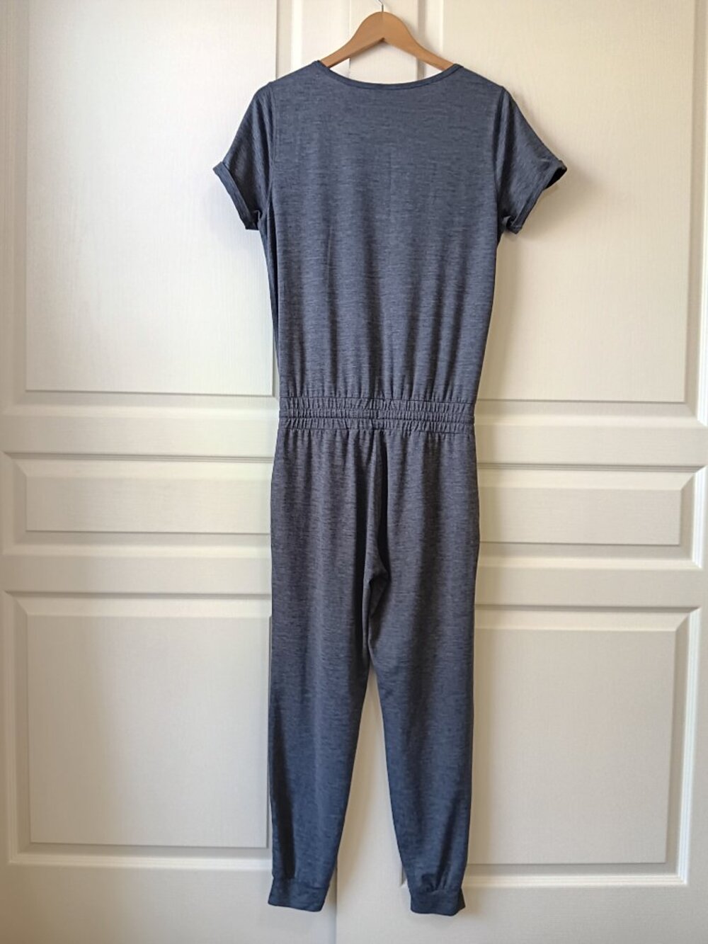 Vuori Women's Blue Azure Heather All Day Jumpsuit Size S - Picture 2 of 12